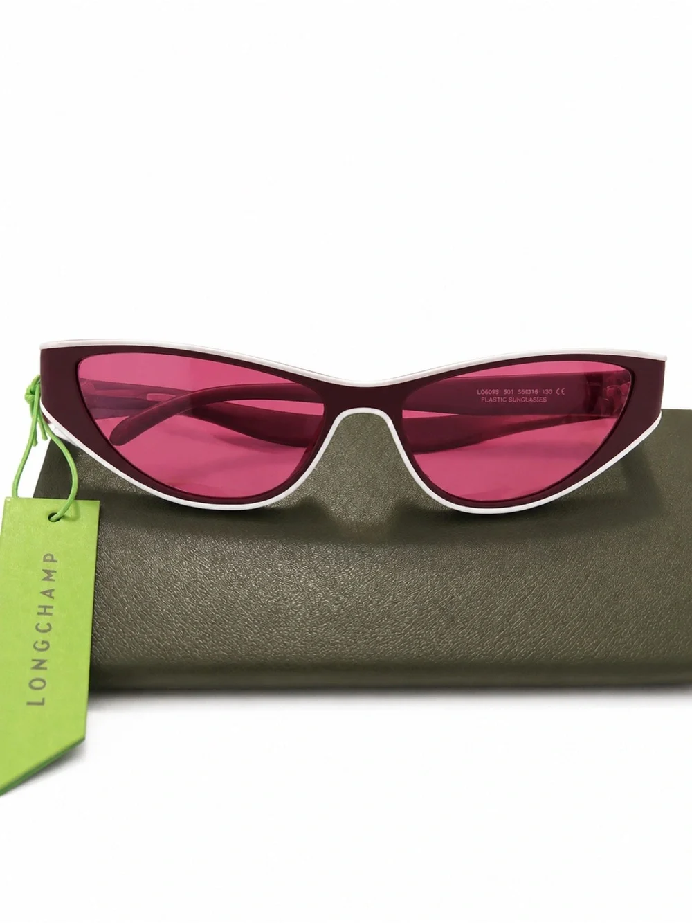 Longchamp Sunglasses with Pink Lenses